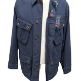 Giacca Uomo Fay Archive in Cotone Denim Blu - Taglia M
