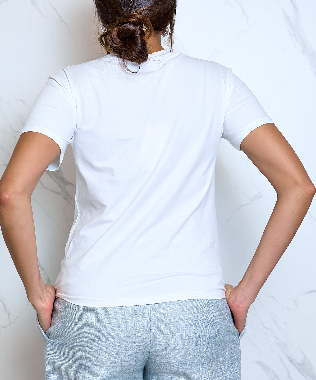 Jewel pocket T-shirt