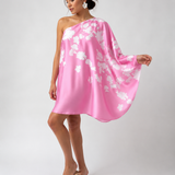 Liu Jo Better one-shoulder satin dress