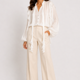 Camicia Lumière con rouches
