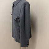 Giacca Camicia Uomo Lardini IVANSEL in Lana Vergine e Cashmere – Grigio