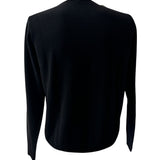 Della Ciana Pullover - Black in Pure Virgin Wool