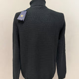 Daniele Fiesoli Maglia Collo Alto in Lana Extra Fine Antracite