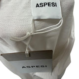 Polo Aspesi White – Logo Circular Edition