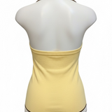 Halter neck polo top