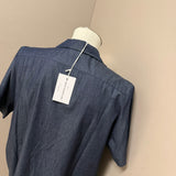 Diego Rodriguez Blue Denim Shirt – Size L – Made in Italy
