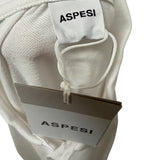 Aspesi Stretch Cotton Piqué Polo Shirt – White