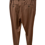 Pantaloni Paoloni Uomo con Coulisse - Marrone - Taglia L