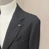 Blazer Uomo Lardini in Pura Lana Vergine – Grigio Antracite