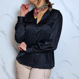 Roberto Cavalli shirt with scarf