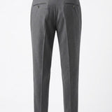 PT Torino – Pantaloni Formali in Lana Vergine Sartoriali – Grigio Medio Pt01, immagine 3