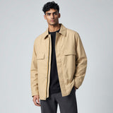 K-Way – Giacca Orion 3L Poplin Impermeabile e Traspirante – Beige Rope