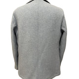 Caban Peacoat Uomo Camplin Rain Wool Island – Azzurro, immagine 10