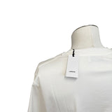 T-Shirt Lardini Panna in Super Cotone - Taglia L