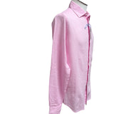 Manuel Ritz Pink Linen Shirt