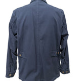 Giacca Uomo Fay Archive in Cotone Denim Blu - Taglia M