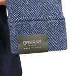 Breras Milano – Cappotto Doppio Petto Spinato in Lana Vergine – Blu, immagine 5