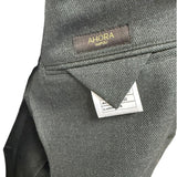 Ahora Napoli – Abito Sartoriale Monopetto in Misto Lana – Verde Scuro / Antracite, immagine 13