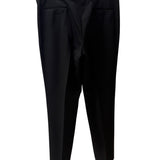 Pantaloni Lardini Eleganti in Pura Lana Vergine Neri - Taglia 52 XL