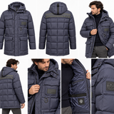 Piumino Uomo Museum Gary – Twilight Blue