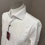 Barba Napoli Shirt - Journey Collection - Optical White (Size 41/L)