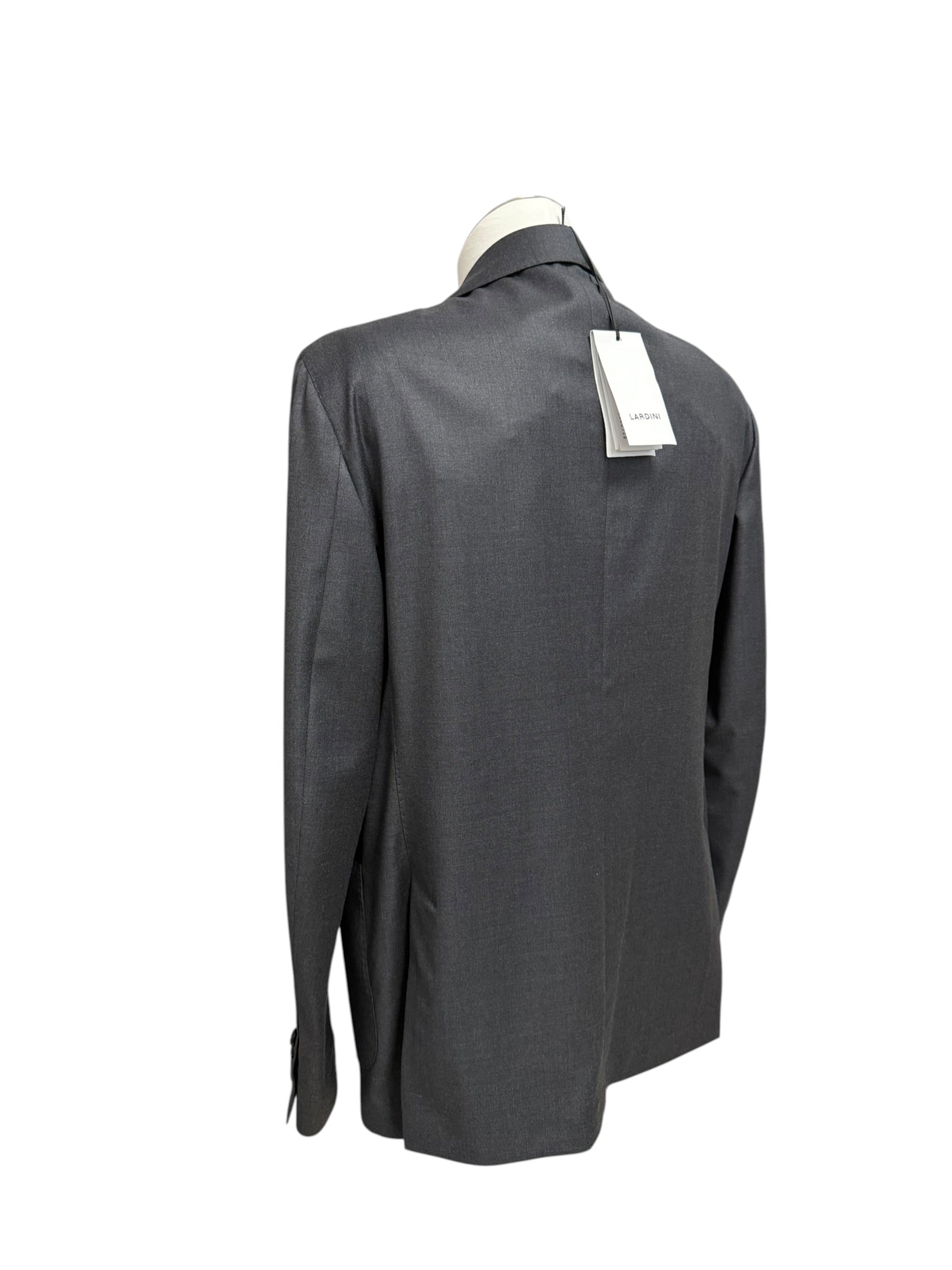 Lardini - Abito Elegante in Pure Virgin Wool - Grigio, immagine 10