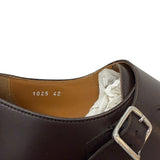 Scarpe Doucal’s Doppia Fibbia in Pelle Marrone – Made in Italy – Taglia 42