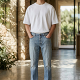 Jeans Lardini Denim Lavaggio Medio