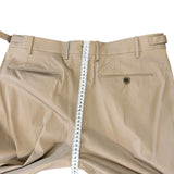 Pantaloni Berwich Uomo Taglia 52 - Beige in Cotone Elasticizzato