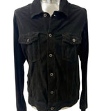 Andrea D'Amico Suede Shirt - Black