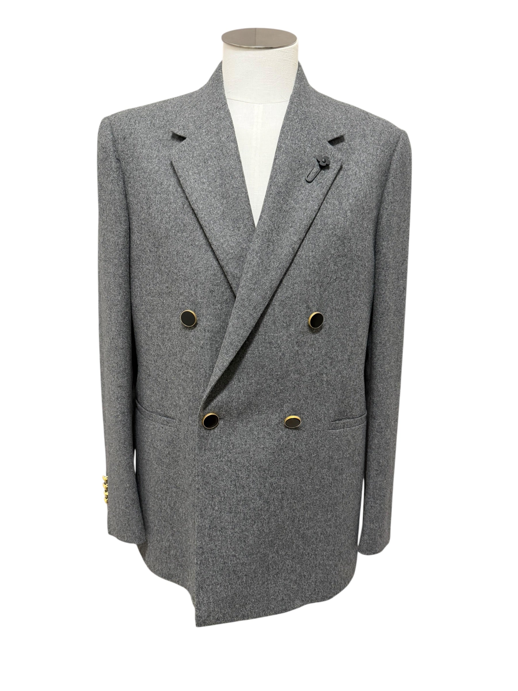 Giacca Lardini Cashmere e Lana taglia L (50) doppiopetto, immagine 2