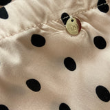 Long Polka Dot Skirt