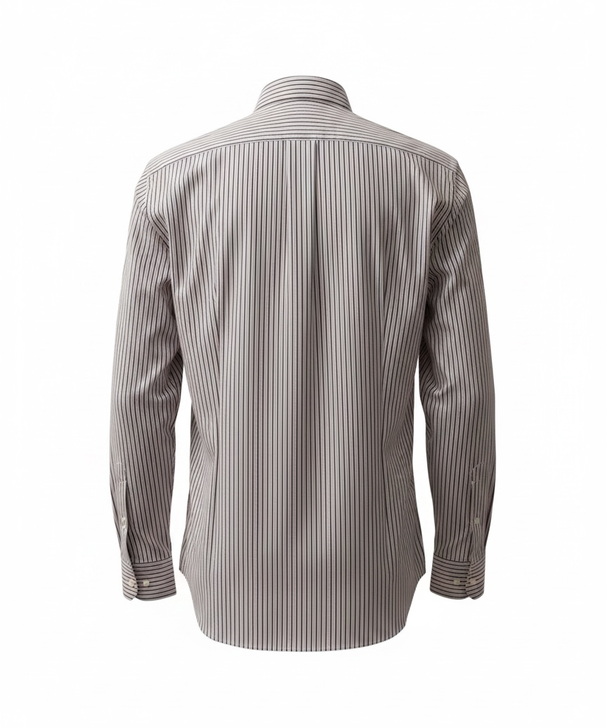 Barba Napoli Striped Shirt - Premium Cotton - Size XL (42)