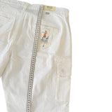 Bermuda Cargo Impure Bianco in Cotone Stretch – Taglia 52