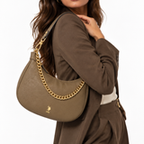 Borsa Tortora a tracolla Arlington U.S. Polo Assn