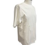 T-Shirt Lardini Panna in Super Cotone - Taglia L