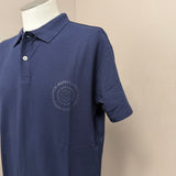 Aspesi Stretch Cotton Piqué Polo Shirt - Navy Blue