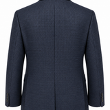 Giacca Uomo Lardini in Pura Lana Vergine Blu Microfantasia – CN528AE