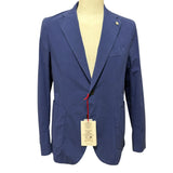 Manuel Ritz Jacket – Air Force Blue Stretch Cotton