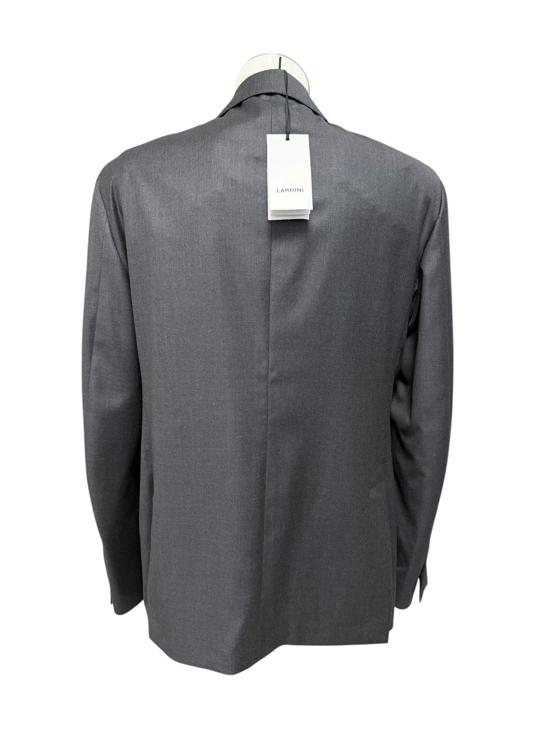 Lardini - Abito Elegante in Pure Virgin Wool - Grigio, immagine 9