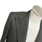Ahora Napoli – Abito Sartoriale Monopetto in Misto Lana – Verde Scuro / Antracite, immagine 15