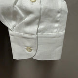 Fay – Camicia Uomo Bianca in 100% Lino a Maniche Lunghe