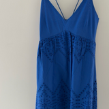 Royal Blue Sangallo Maxi Dress