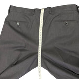 Lardini Trousers in Fresco Wool - Size 52 - Navy Blue