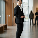 Gabriele Pasini Three-Piece Suit - Sartorial Black