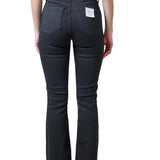 Black Calvin Klein skinny high-waisted bootcut jeans