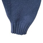 Filippo De Laurentiis – Maglione Girocollo in Lana Merino Superfine e Cashmere – Blu Inchiostro, immagine 5