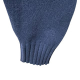 Filippo De Laurentiis – Maglione Girocollo in Lana Merino Superfine e Cashmere – Blu Inchiostro, immagine 5