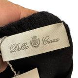Della Ciana Pullover - Black in Pure Virgin Wool