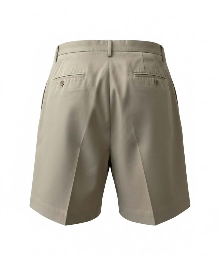 Men's Lardini Bermuda Shorts in Beige Cotton - Size 50
